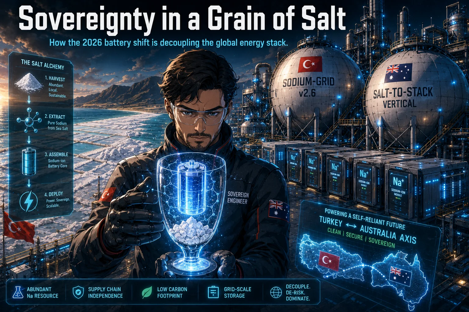 Honestly, Lithium is just a bottleneck we don't need anymore. Here's why I'm betting on salt for the future of energy.